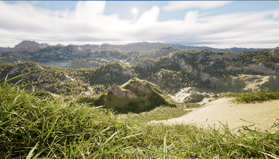 Biome-specific foliage on terrain